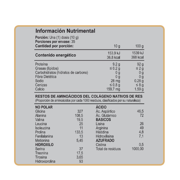 Second image of Péptidos Bioactivos de Colágeno