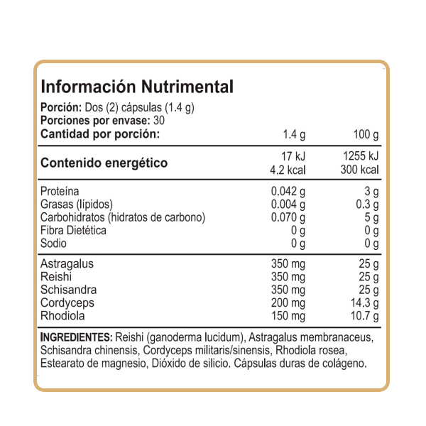 Second image of Adaptógenos