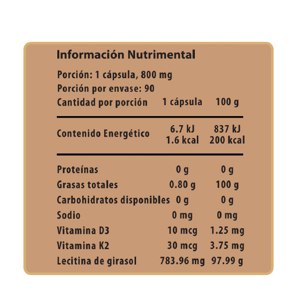 Second image of Vitamina D3 + K2